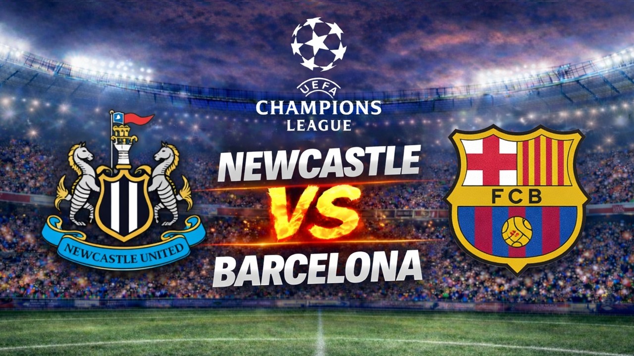 Newcastle United vs Barcelona | UEFA Champions League | PS5 Gameplay | EA SPORTS FC 26