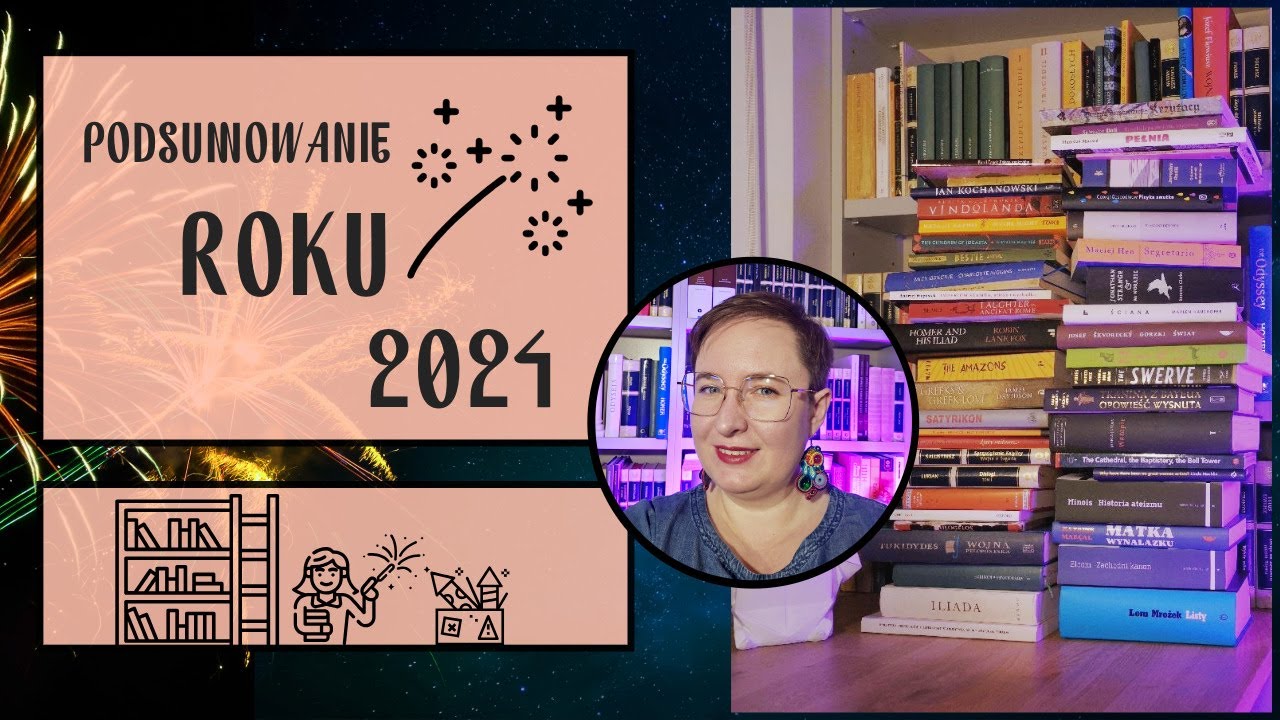 czytelnicze podsumowanie roku 2024! wrap up! książki wszędzie!