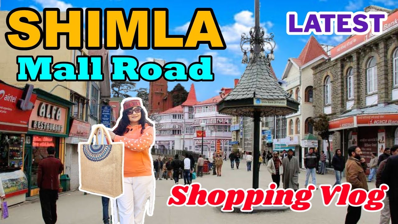 Shimla Mall Road Shopping Vlog - Explored Lakkar bazar, Lower bazar & Shimla Restaurants!