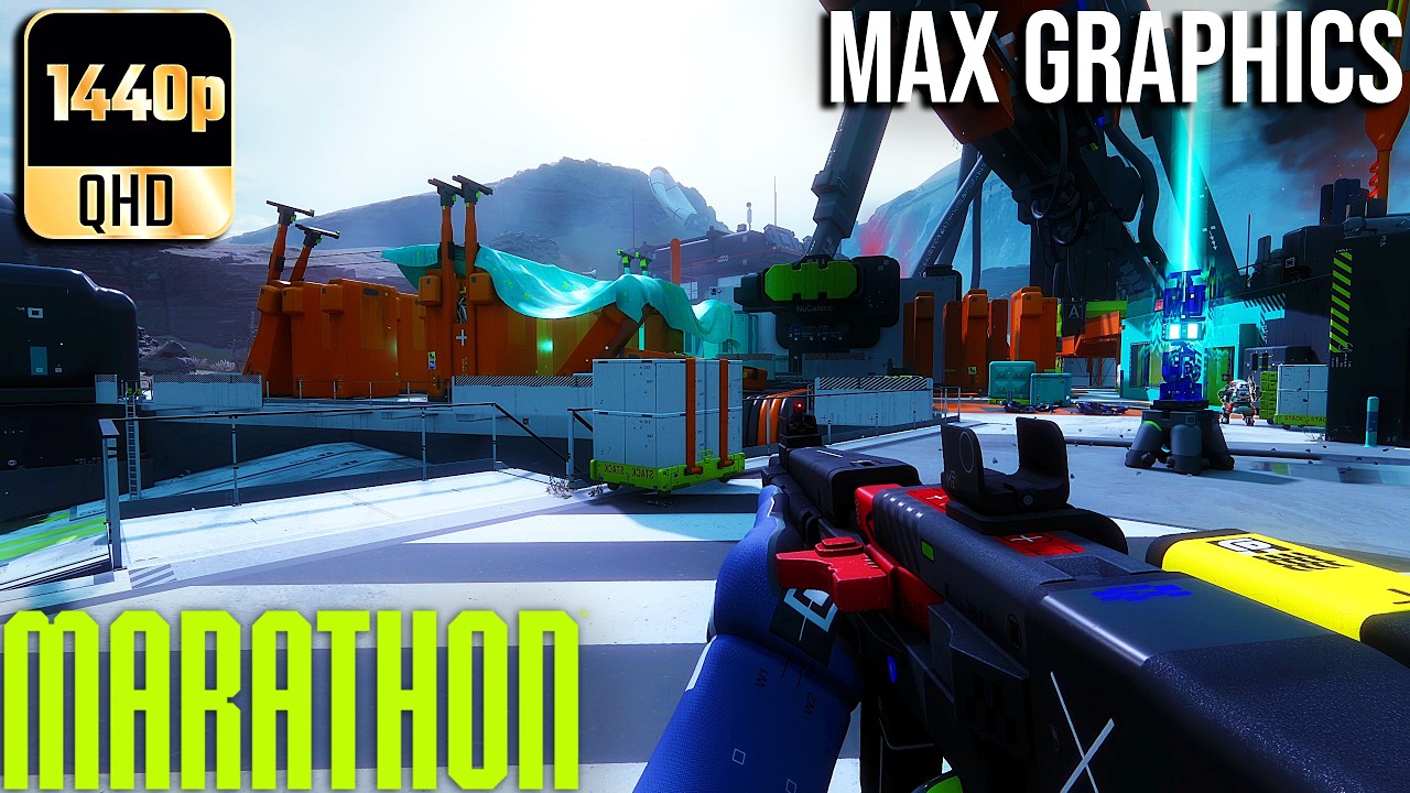 Marathon- Max Graphics Full Raid #1! (No Commentary)