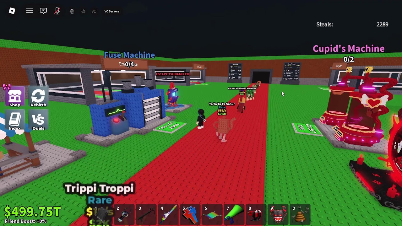 live🔴 trading brainrot and pvping #roblox