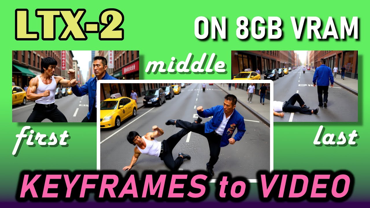 LTX-2 first & last Frame to Video on 8GB VRAM