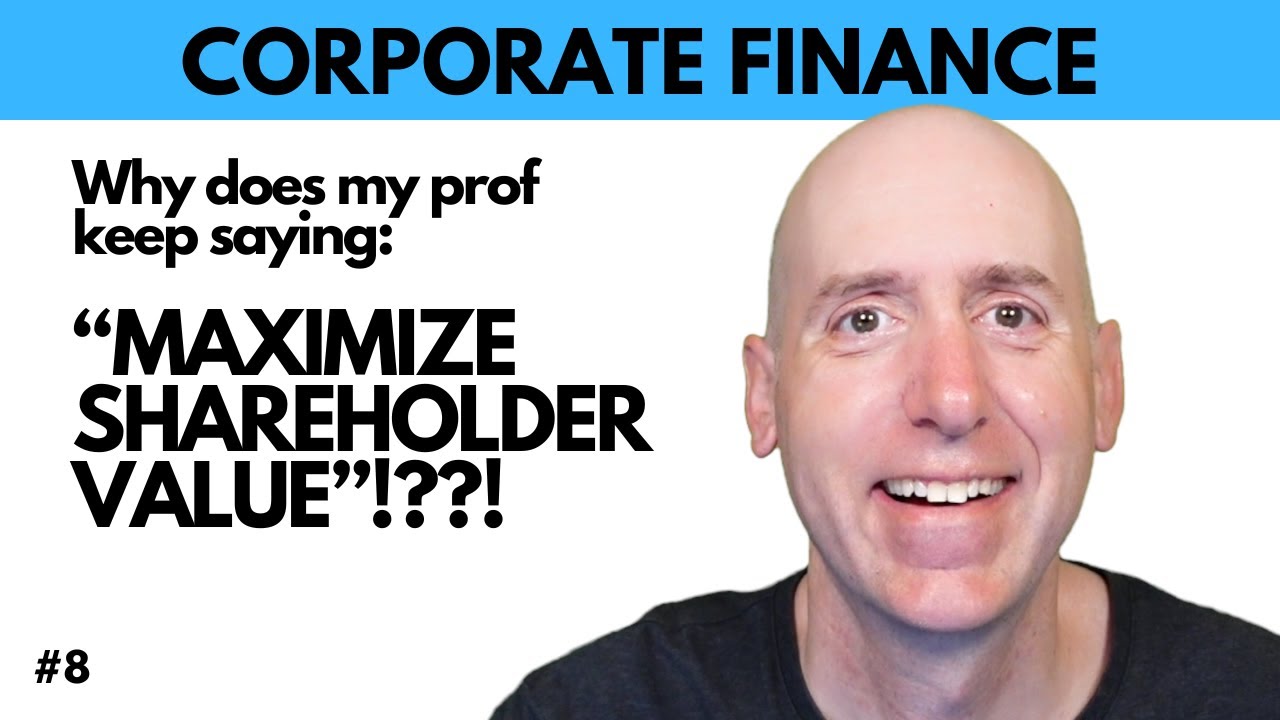 FIN 8 Maximize Shareholder Value