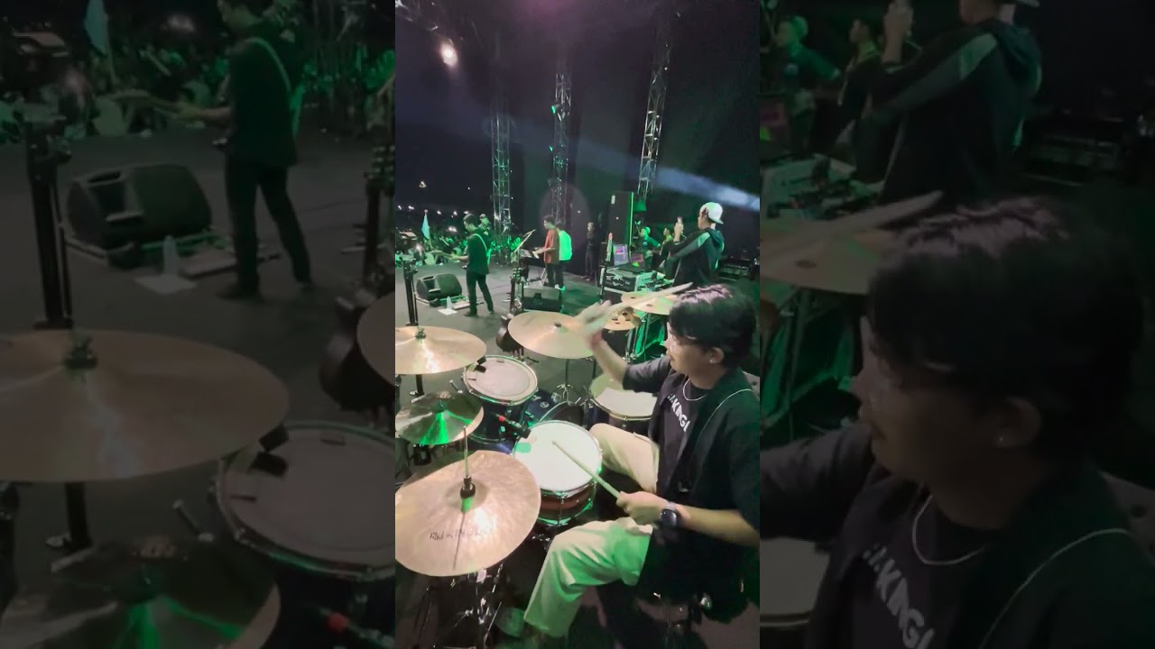 #drumcam Kalah - Hasan Aftershine Ft. Dangduters Band