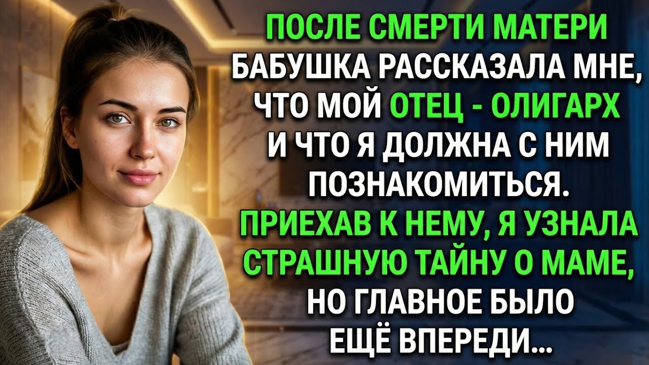 После смерти матери, я узнала, что у меня есть отец-олигарх и отправилась к нему