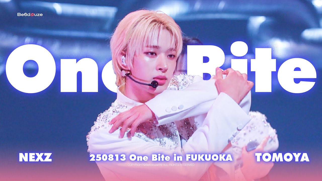 「NEXZ TOMOYA」250813 One Bite 토모야 직캠 NEXZ LIVE TOUR 2025 