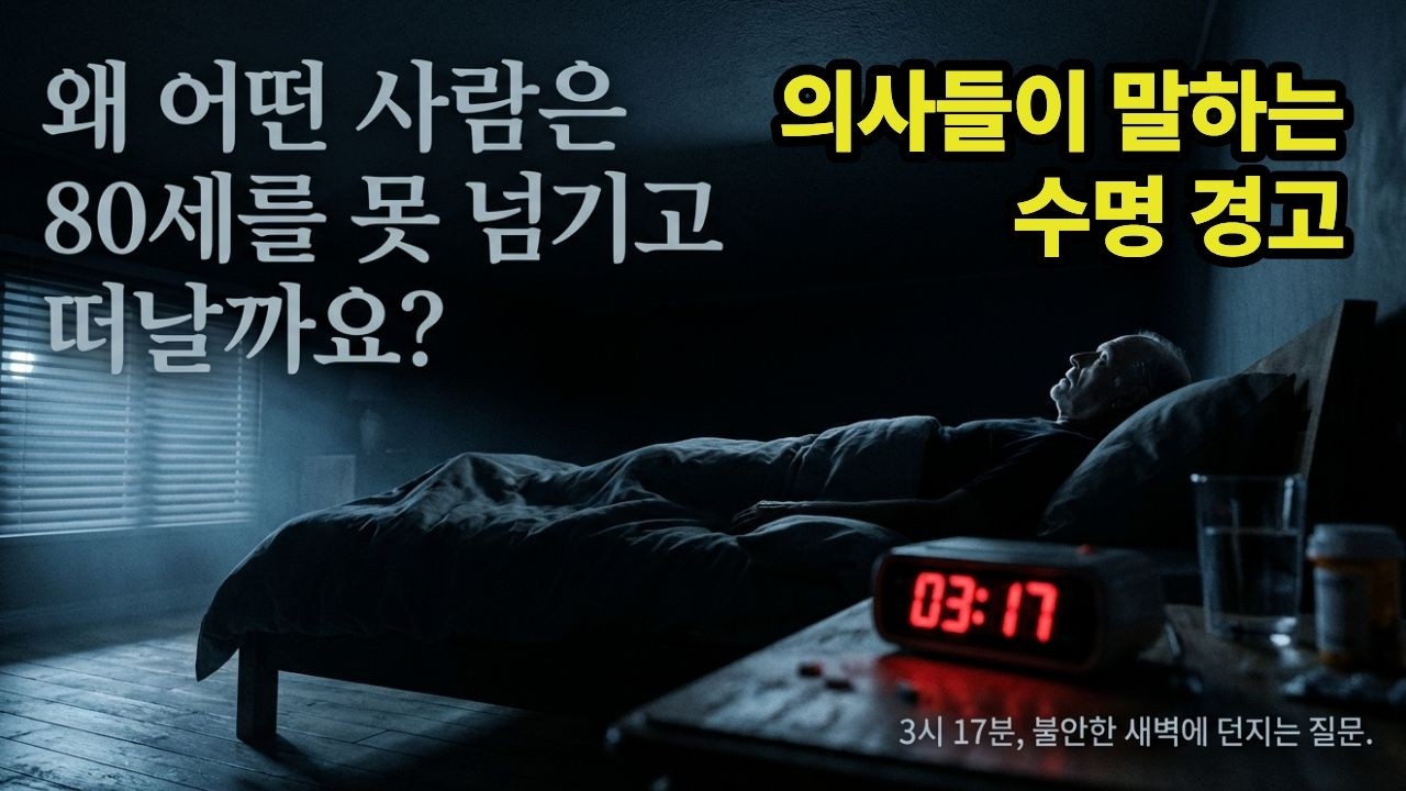 80세를 못 넘긴 사람들의 공통점 3가지｜의사들이 말하는 수명 경고 #건강정보 #노후건강 #허벅지근육 #수면건강 #뇌졸중예방 #부모님건강