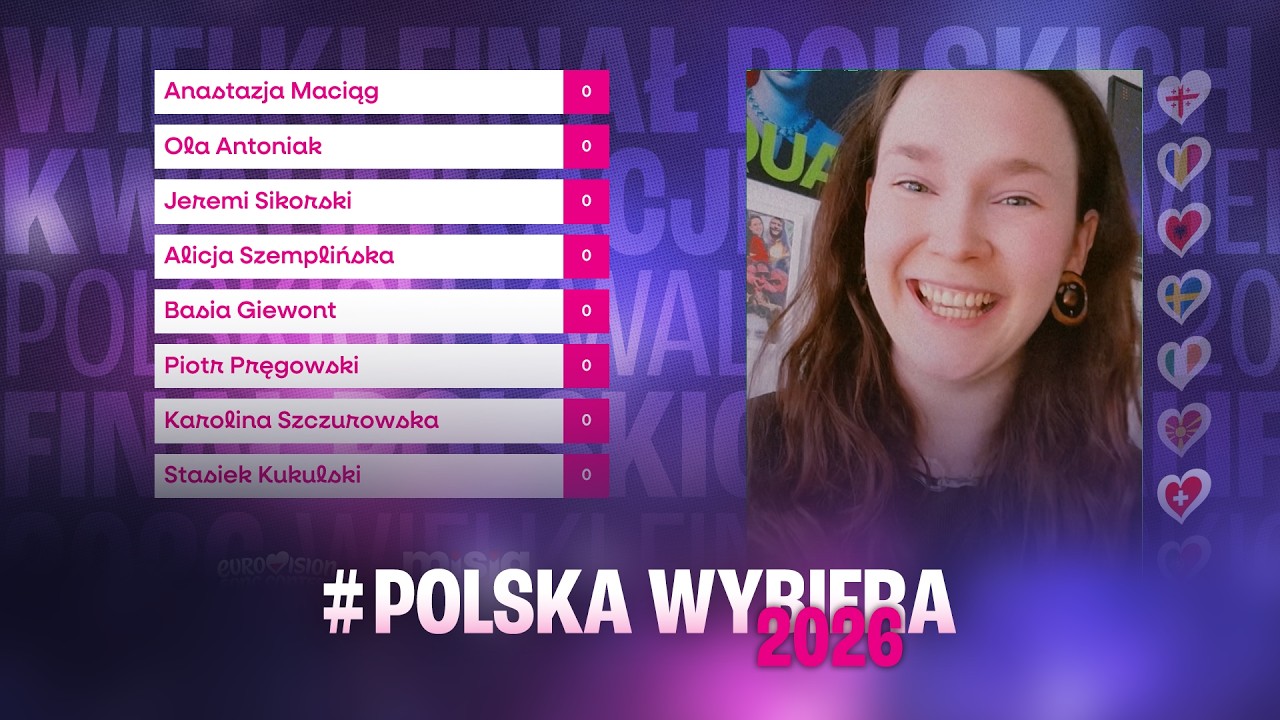 Misja Eurowizja: POLSKIE KWALIFIKACJE 2026 | WYNIKI | Plebiscyt #PolskaWybiera
