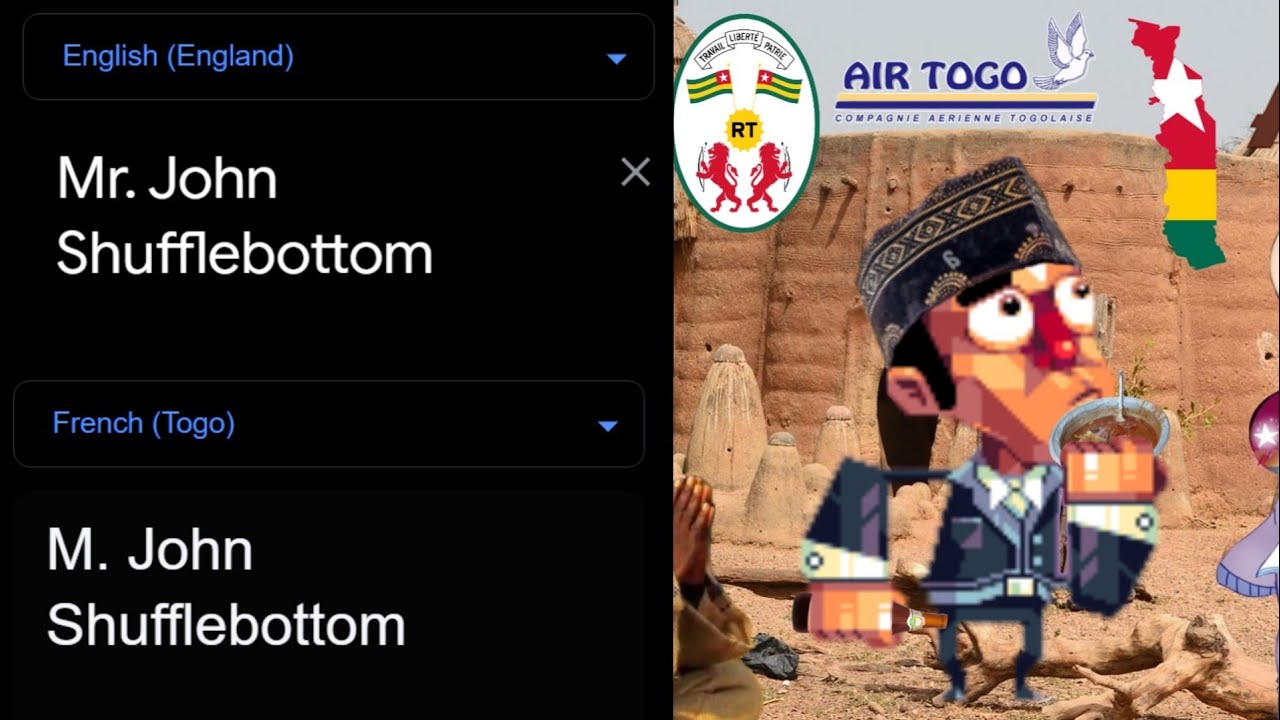 Mr. John Shufflebottom around the worlds