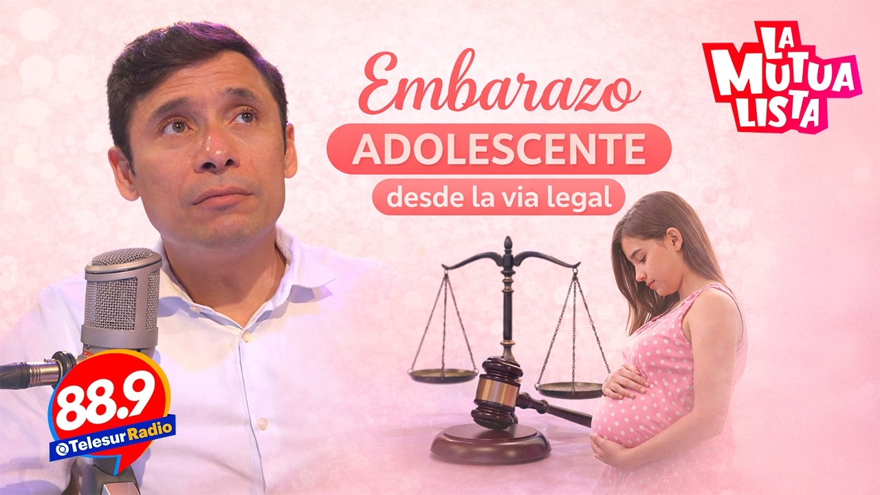 Licenciado Rúben Osorio, el embarazo adolescente
