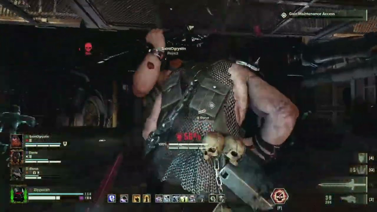 Darktide Havoc insane clutch Gun Psyker Full game Warhammer 40k