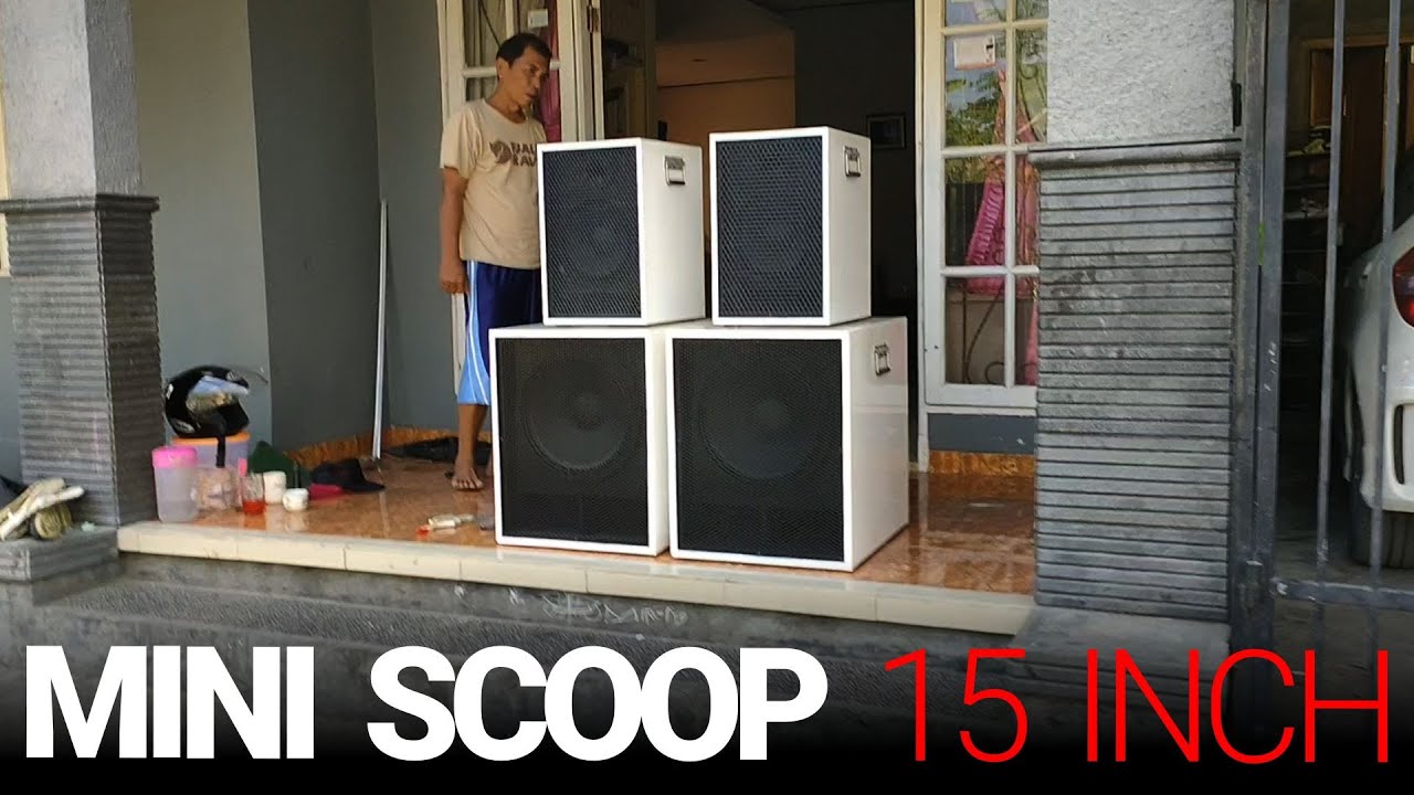 Cek Sound Rumahan Terbaru, Subwoofer pakai DEXO 15inch SY15-10