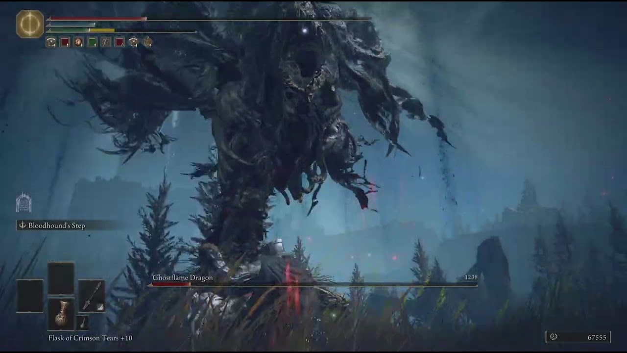 ELDEN RING ghostflame Dragon