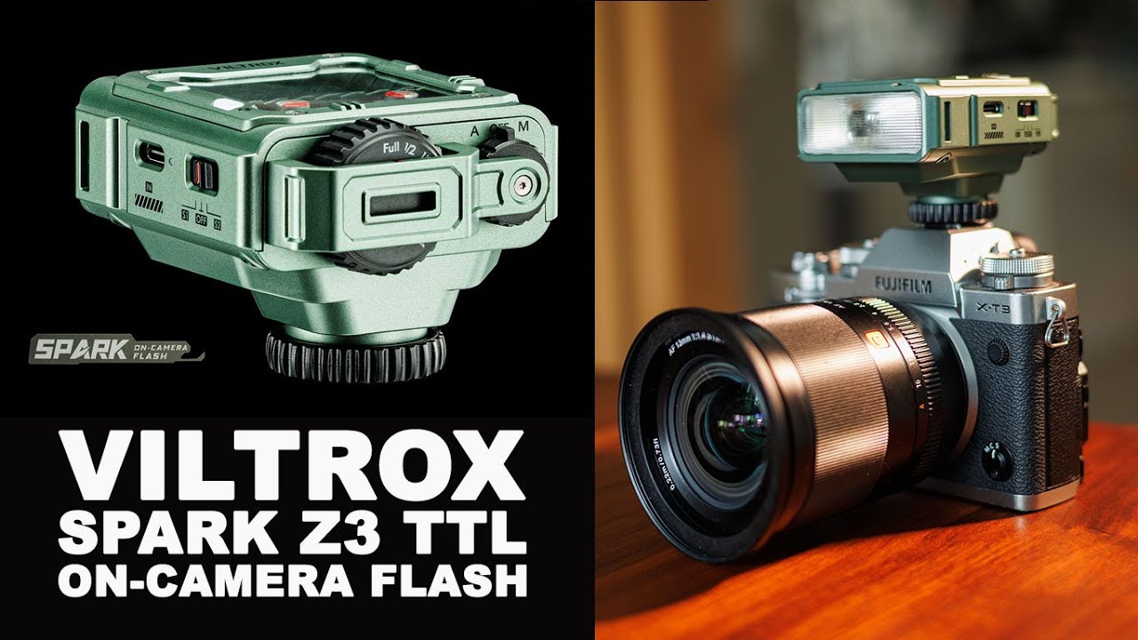 Обзор вспышки Viltrox Spark Z3 + демонстрация TTL
