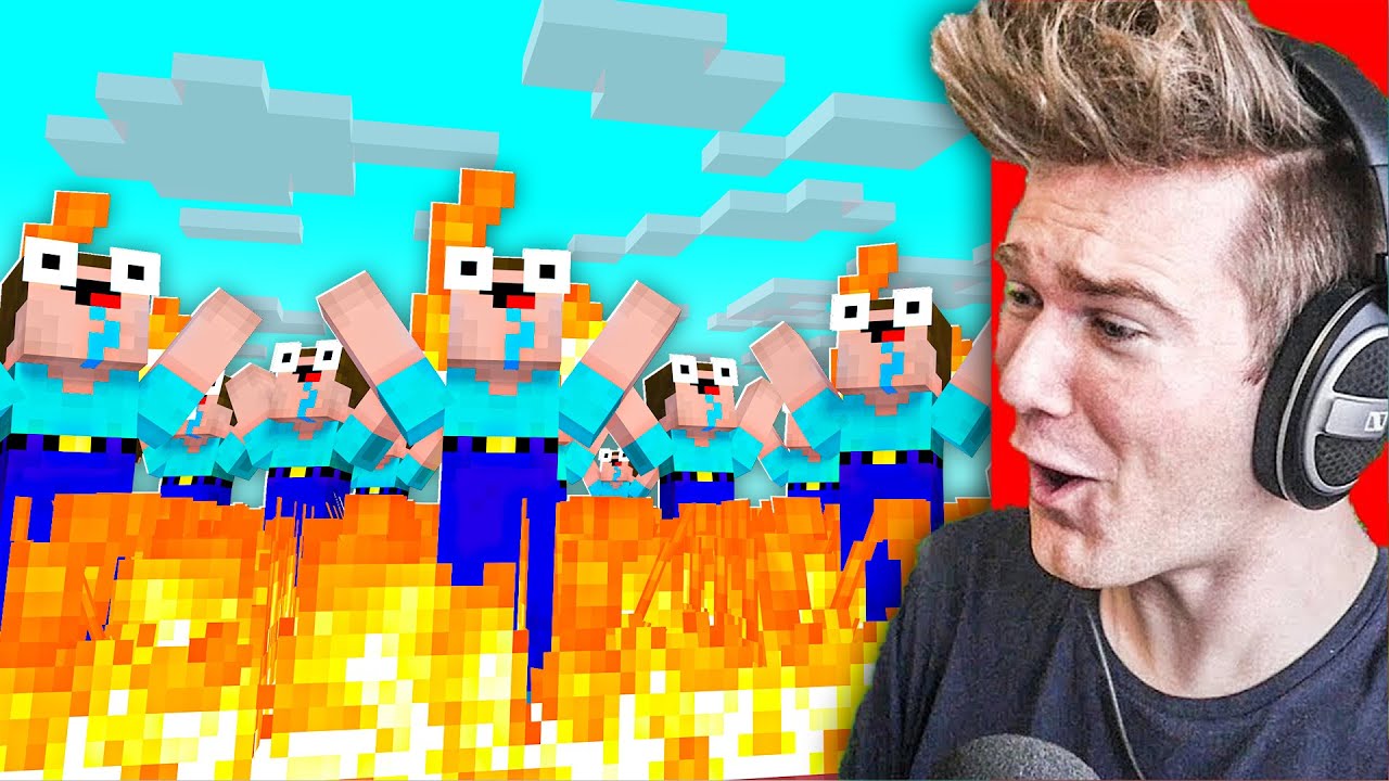 KTO OSTATNI ZOSTANIE w OGNIU = WYGRYWA 💲🤑💲 | Minecraft Extreme