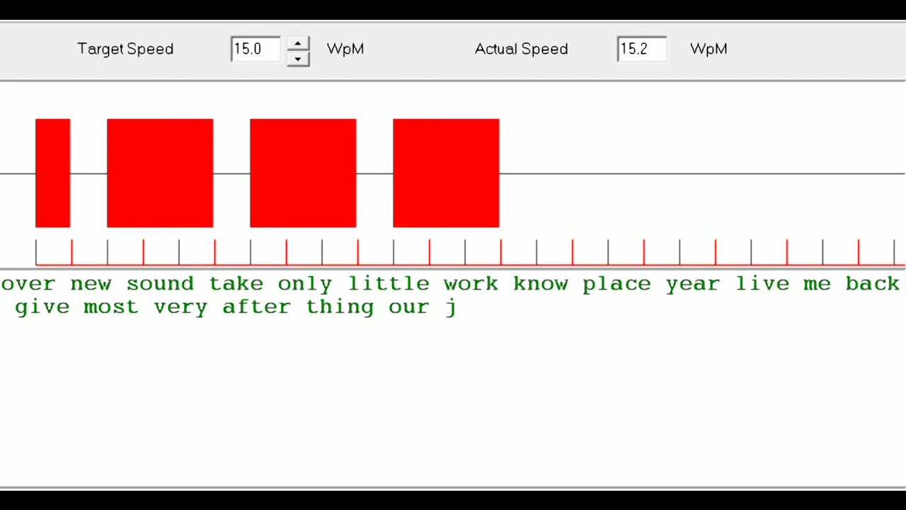 Improve Your Morse Code 12-15 WPM - 15-15 WPM