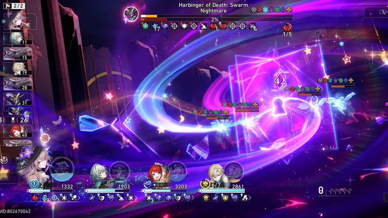 E2S1 Madam Herta is truly a peerless gem : MoC 12 - 2nd Half with Anaxa, Tribbie and Aventurine