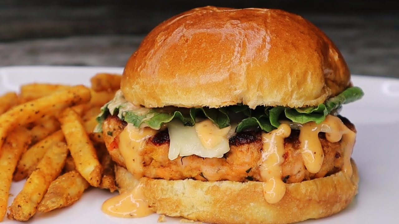 The Perfect Salmon Burger Recipe | Fish Recipe |  Perfect Weeknight Treat