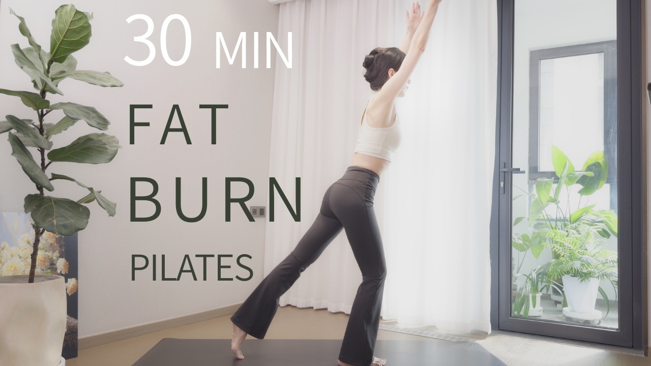 30-Minute Fat Burning Pilates｜Sweaty Full Body Sculpting Workout