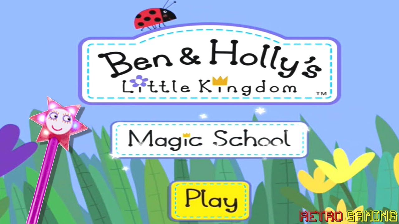 Ben & Holly's Little Kingdom | Magic School | Retro Gaming