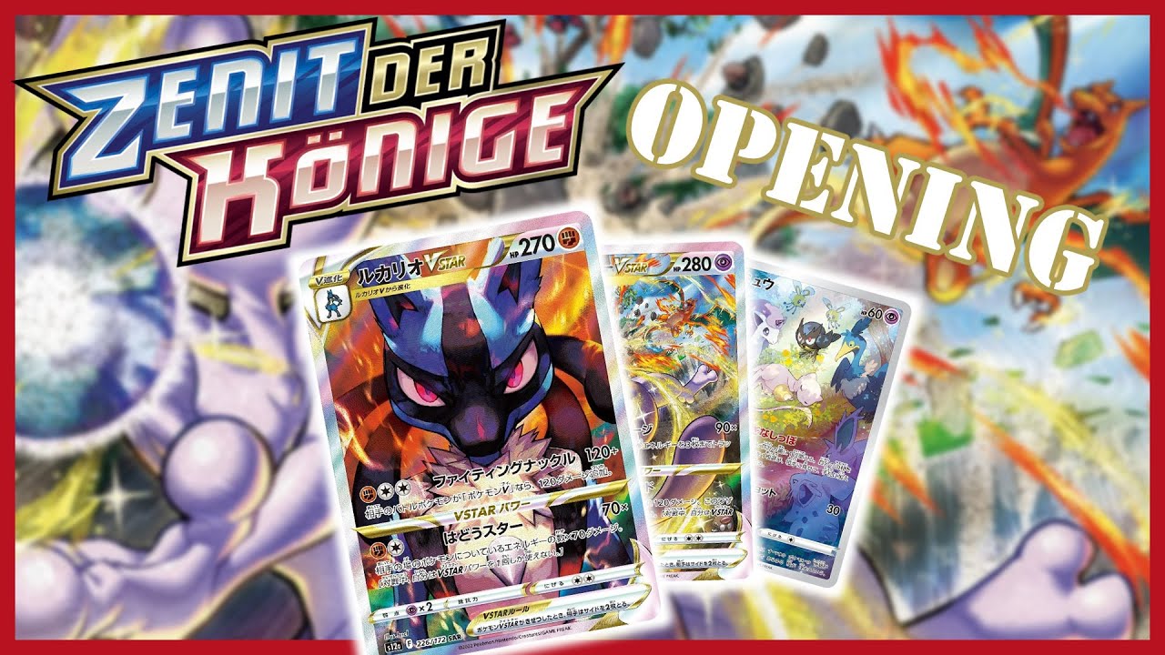 EIN GANZES CASE TTB Zenit der Könige - Pokémon Opening