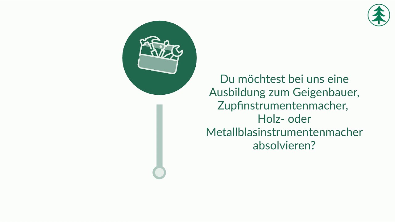 Tutorial zum Bewerbungsverfahren an der Musikinstrumentenbauschule