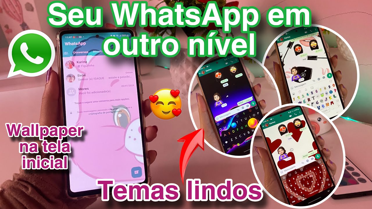 DICAS PARA PERSONALIZAR O WHATSAPP DA PLAY STORE |temas novos