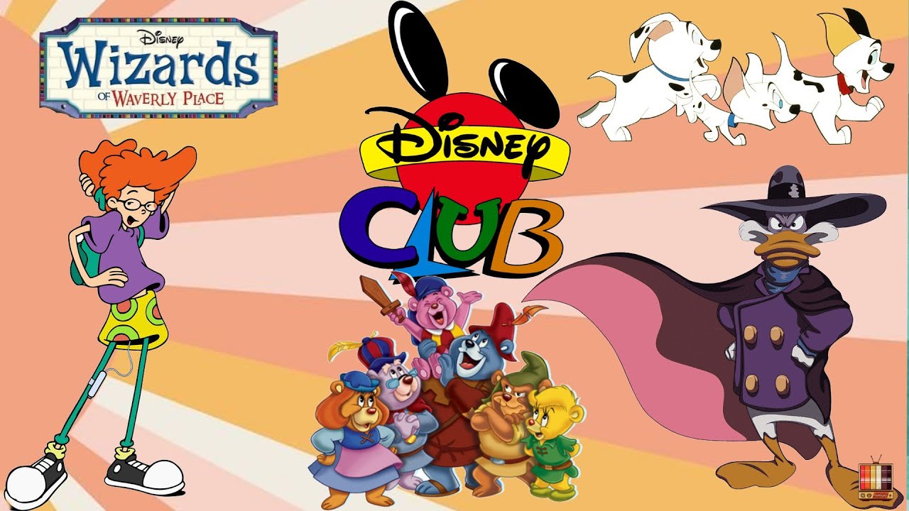 CARICATURAS RETRO::Disney Club Canal 7