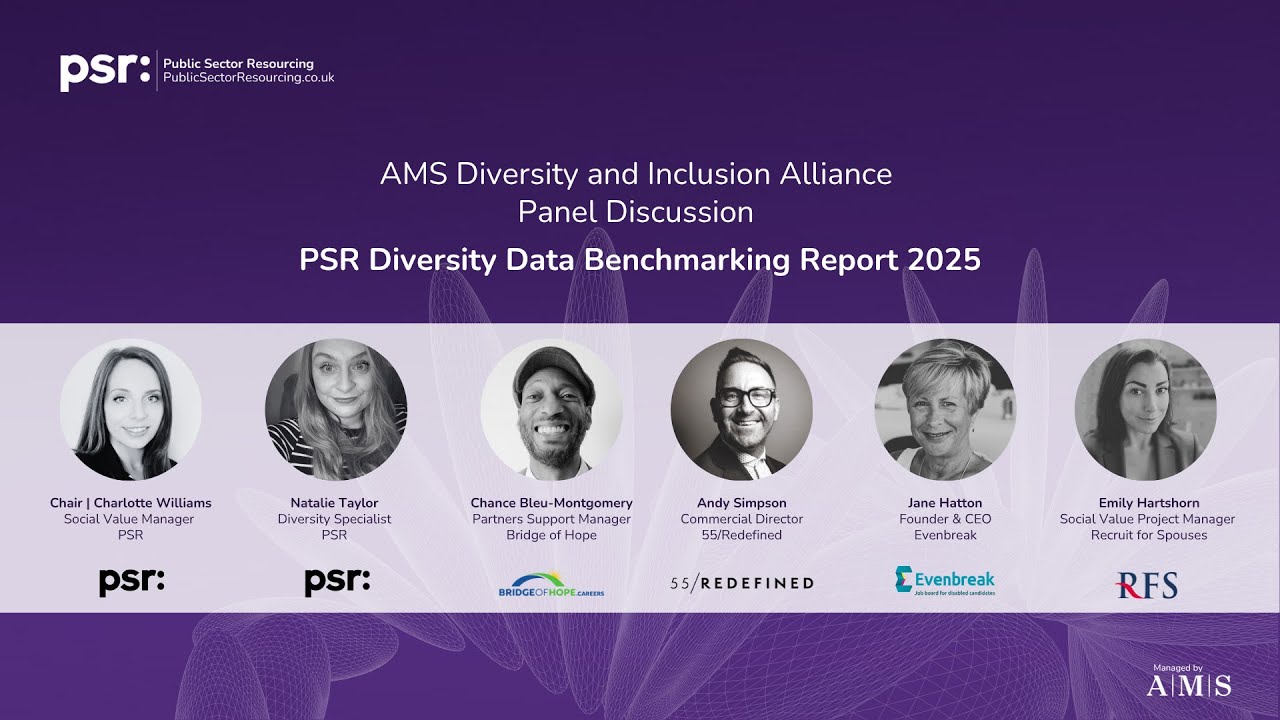 PSR Diversity Data Benchmarking Report 2025 | AMS D&I Alliance Panel Discussion