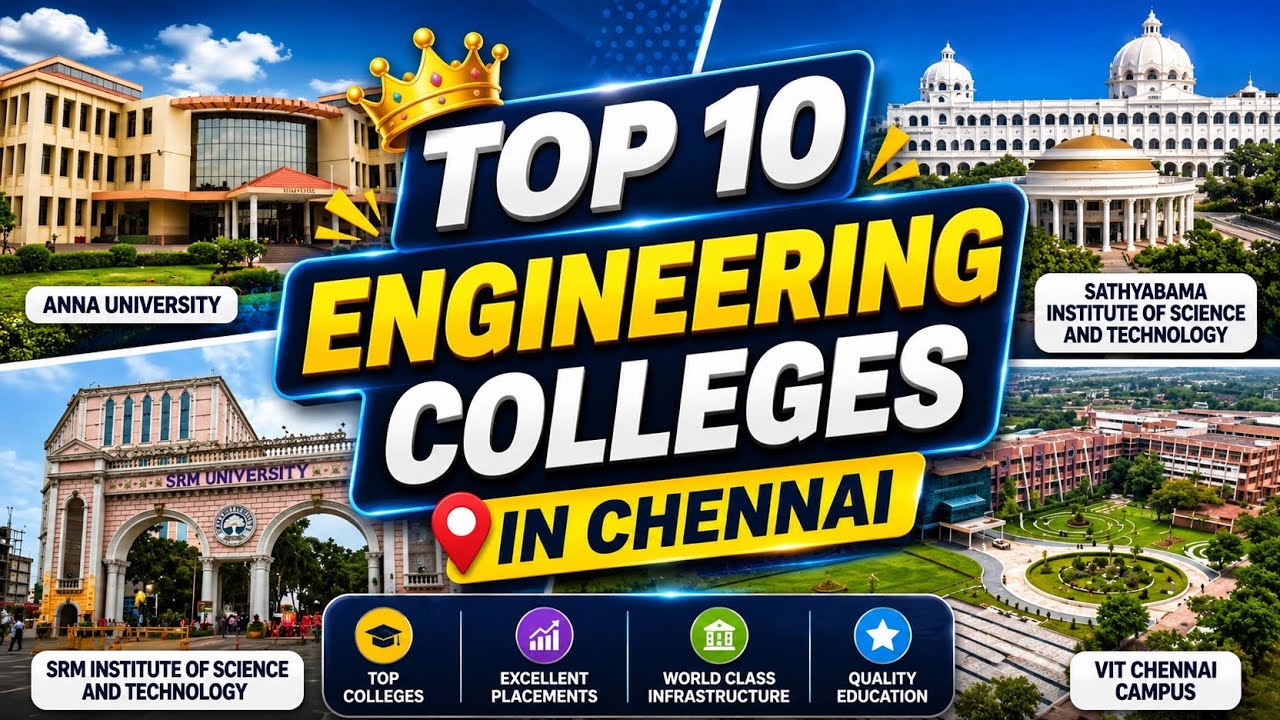 Top 10 Engineering College in Chennai based on NIRF RANK 2024
