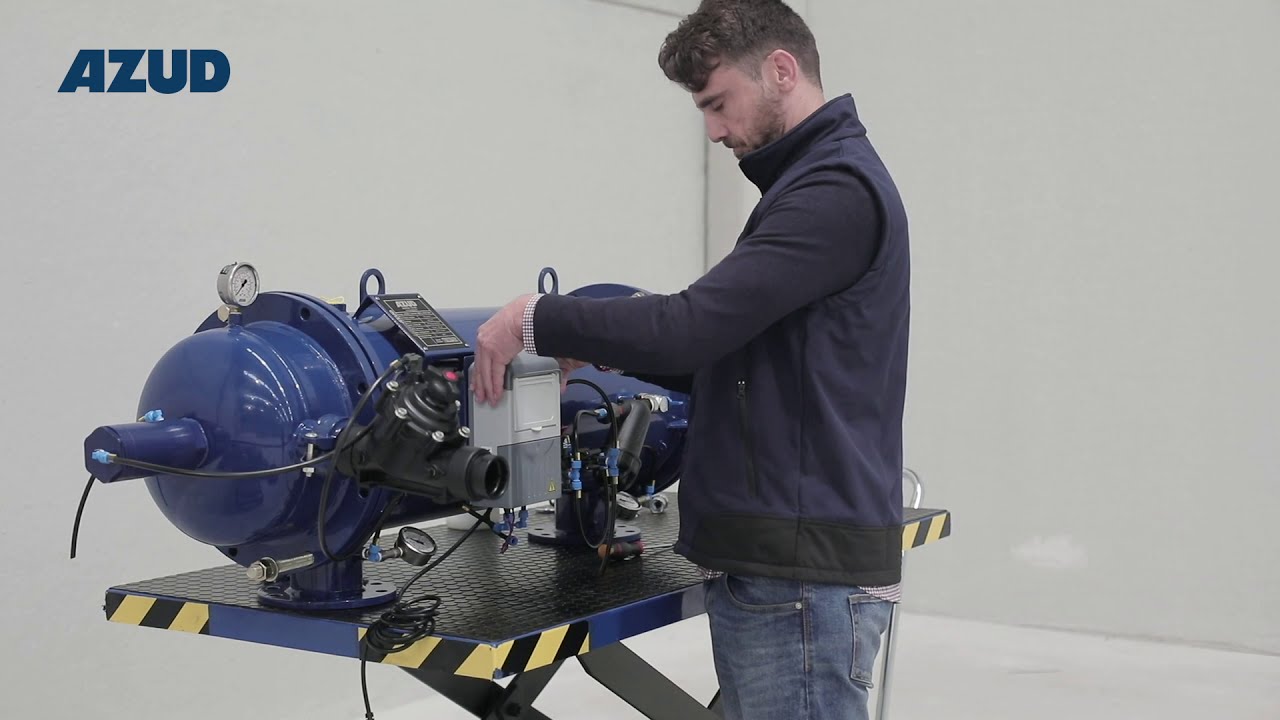 AUTOMATIC SELF-CLEANING SCREEN FILTER: STEP BY STEP MAINTENANCE [AZUD LUXON MFH]