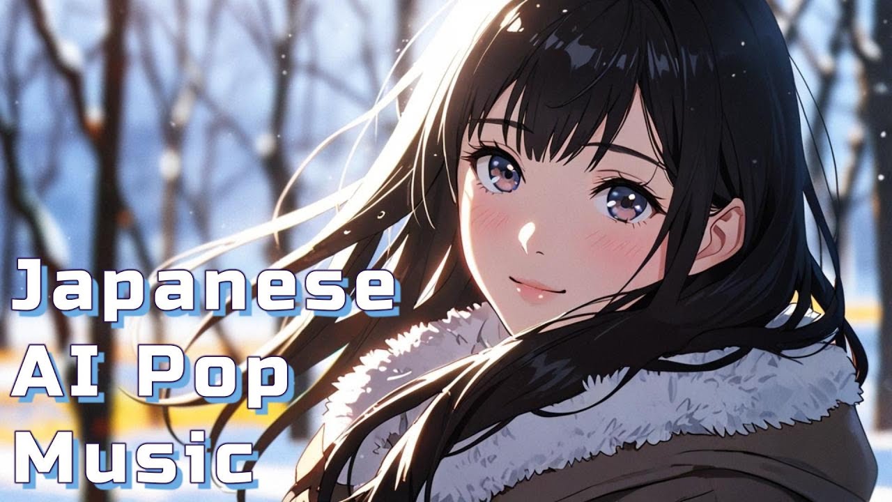 【AI Music】 City pop 「 雪の妖精 ( Diamond Dust Angel ) 」Lyrics: English/Japanese