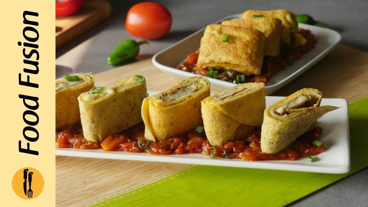 Cheesy egg rolls Recipe By Food Fusion