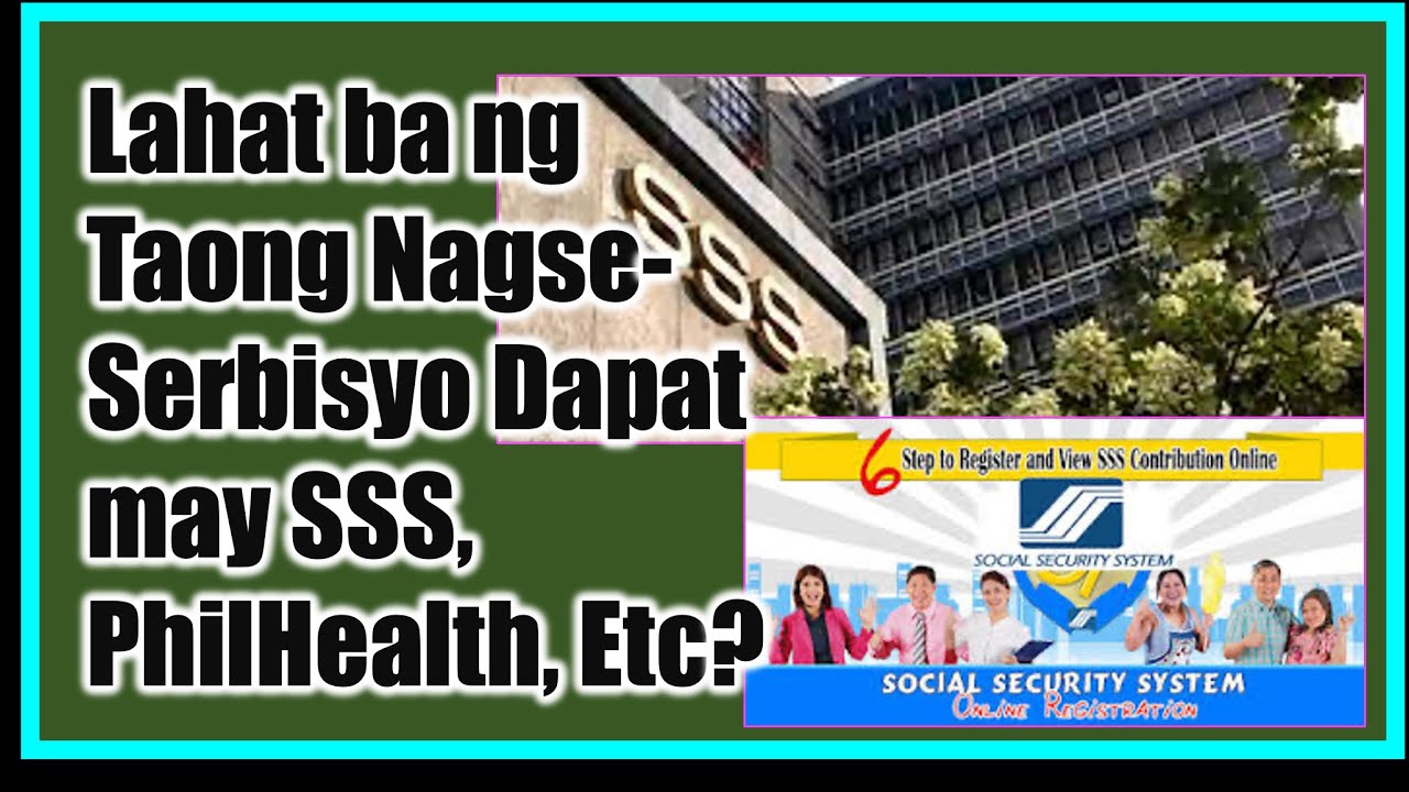 May SSS Benefits ba ang Lahat ng Nagta-trabaho para sa isang Tao o Kompanya?