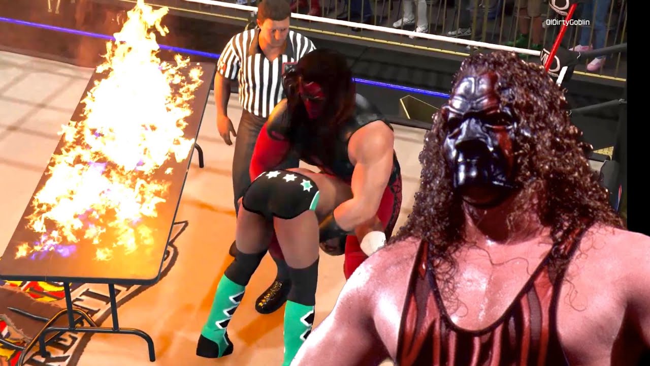 CM Punk vs Kane Full Match | WWE 2k25