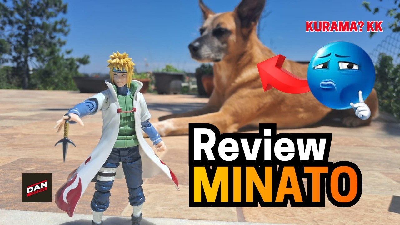 Review MINATO⚡- SH Figuarts - Kurama apareceu? kk