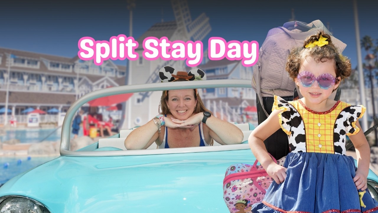 Split Stay Day at Disney World! Moving Resorts + Hollywood Studios Vlog
