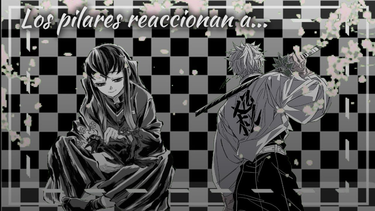 🍃🌫️Los pilares reaccionan a Muichiro y Sanemi 🌪️🍃 (ship lgtb.)