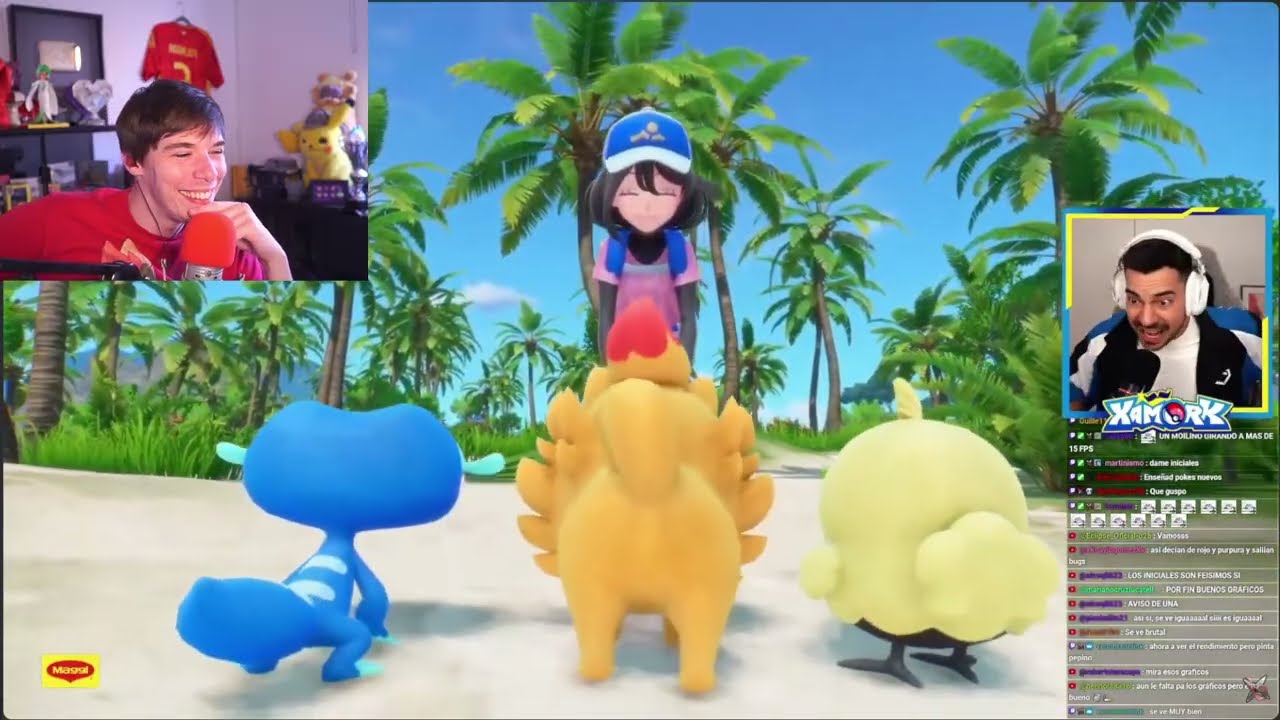 Folagor Reacciona XAMORK KNEKRO FRIGO ERIC LOSTIE Y MAS REACCIONANDO A Pokémon Viento y Ola