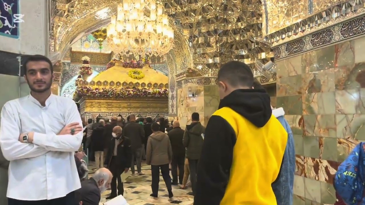 ویدیویی از راه اصفهان تا مشهد  مقدس  بیننده باشید