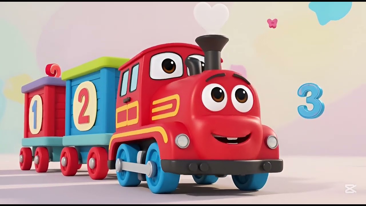“Choo Choo Happy Train!” Rhyme for nursery Kids