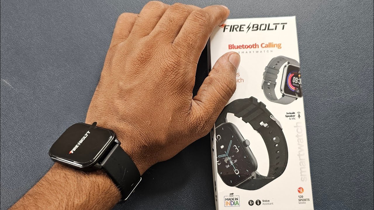 Fire Boltt Bluetooth Calling Budget Smart Watch 2024 | Smartwatch Unboxing and Review #gadgets