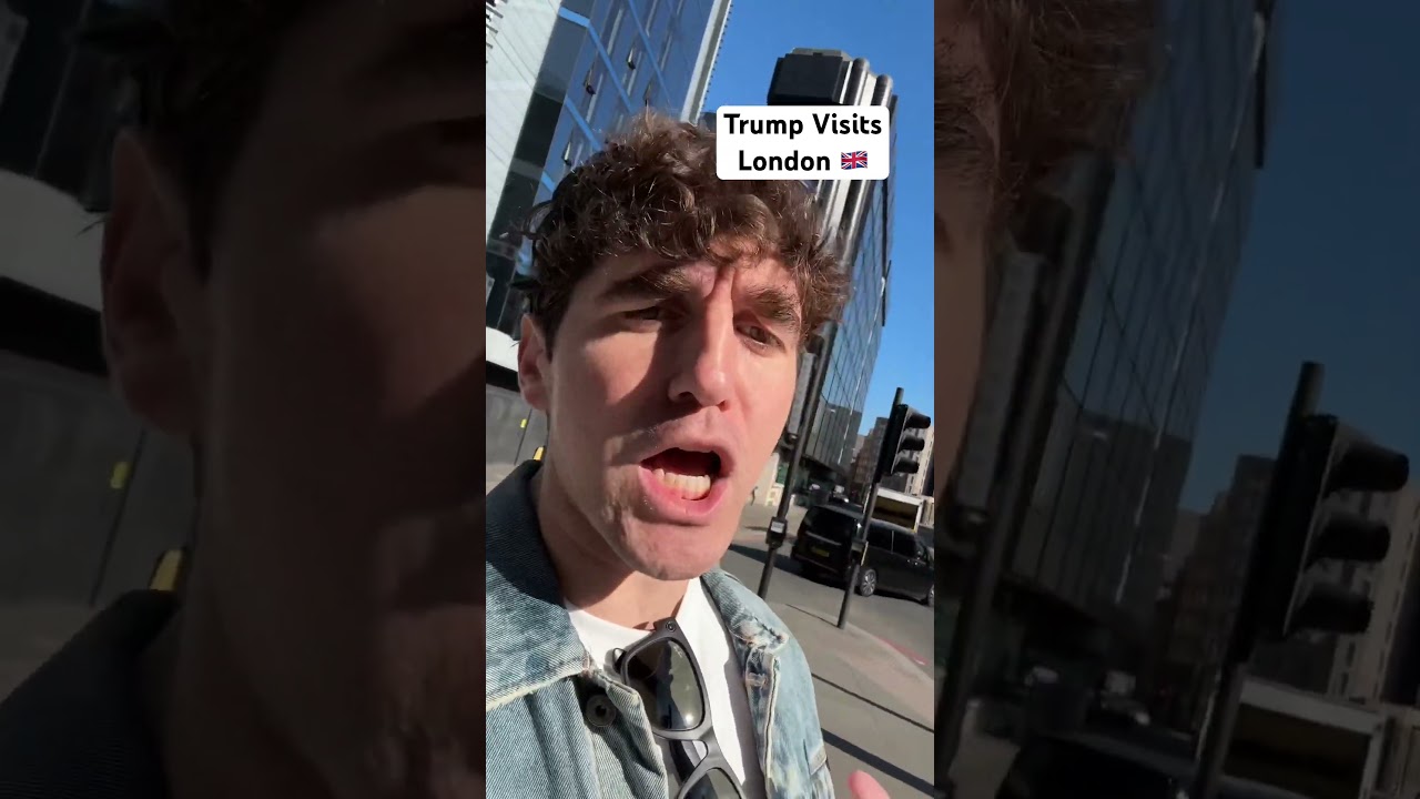 Trump visits London 🇬🇧 #comedy