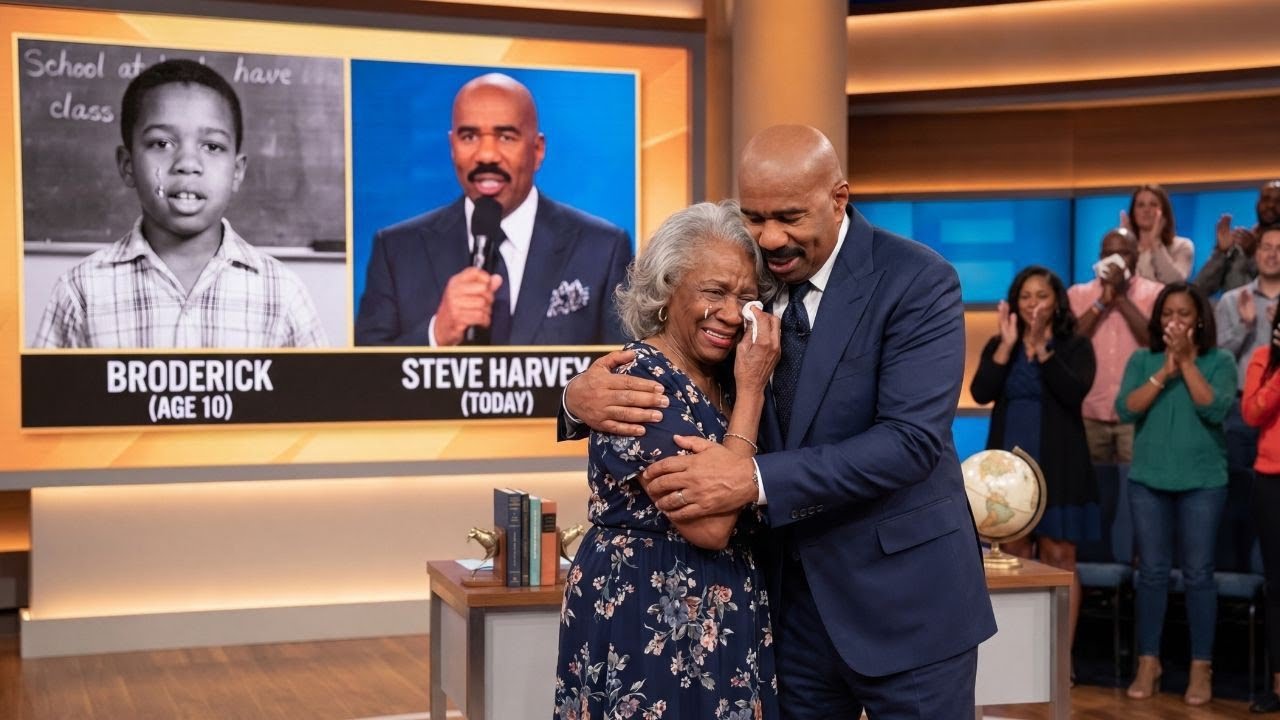 Steve Harvey searched 20 years for his 5th grade teacher — their reunion will destroy you