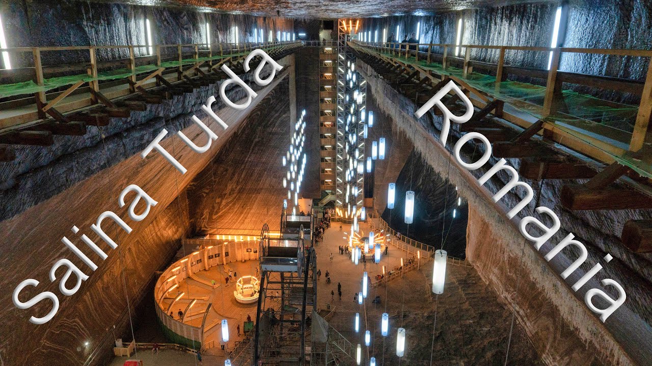 Einmaliges Salzbergwerk für Besucher, Salina Turda, Kreis Cluj, Rumänien