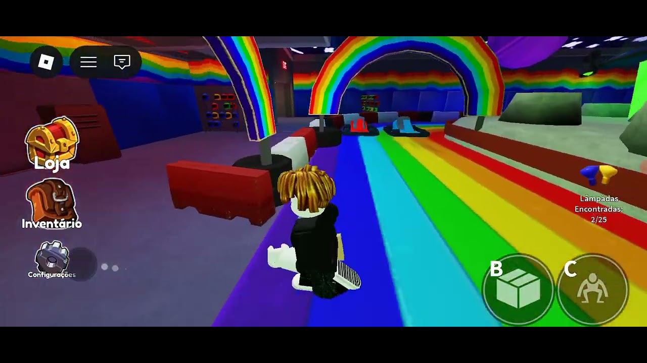 Eu joguei Rainbow Friends 2