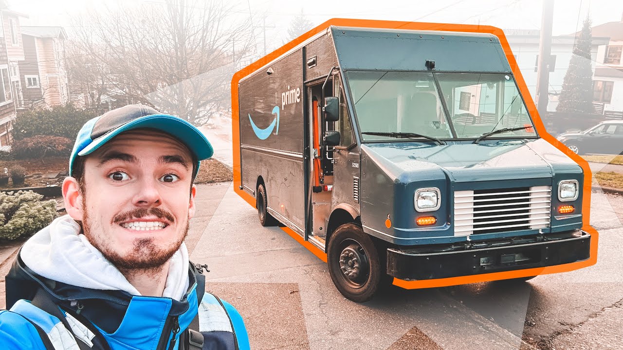 Back in the step van, delivering at night! /// AMAZON DELIVERY SEATTLE EP. 25