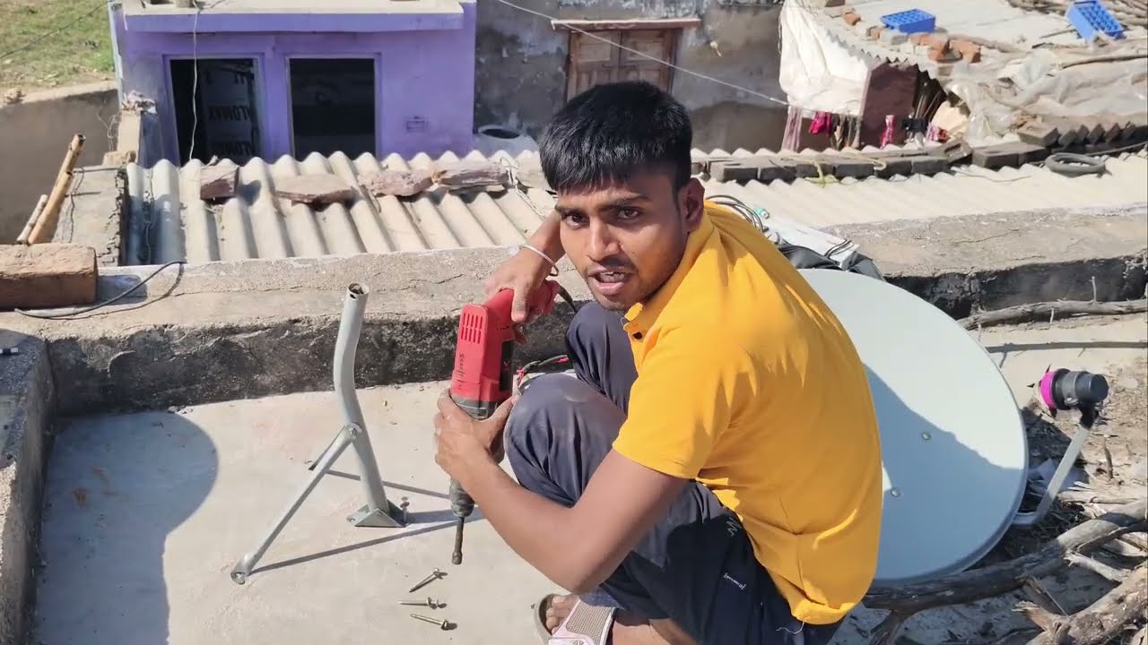 DD free Dish 📡|| अब आसानी से लगाए अपने घर पे🏠 || full setup installation video|| mpg 2 setup box 🎁