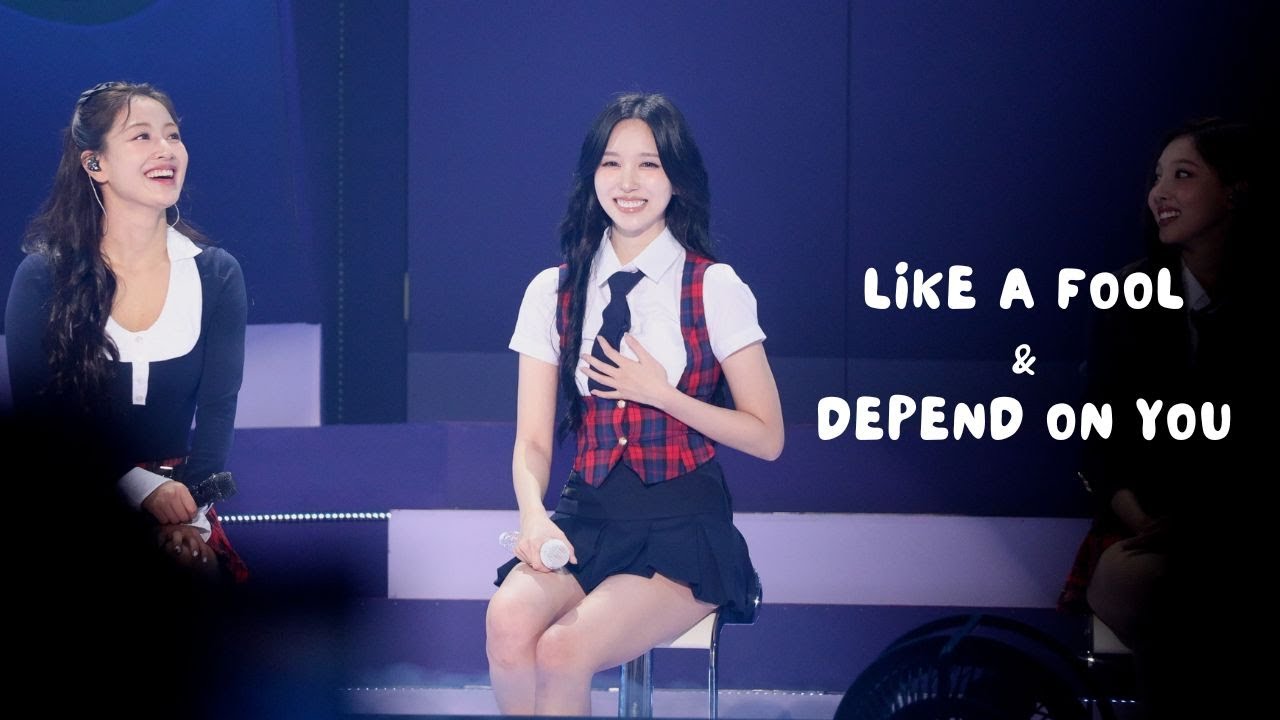 [4K 미나 직캠] 251018 TWICE - Like A Fool & Depend On You｜2025 TWICE FANMEETING [10VE UNIVERSE]