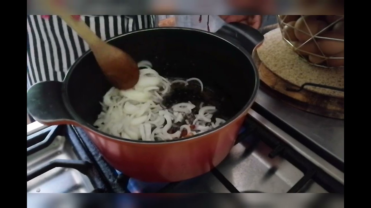 How to make Kadle🌶️🌶️(brown chickpeas)